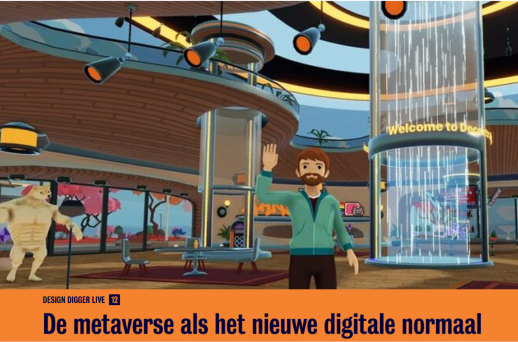 NU ONLINE: de videoregistratie van DesignDigger LIVE #12 – Metaverse: het nieuwe digitale normaal?